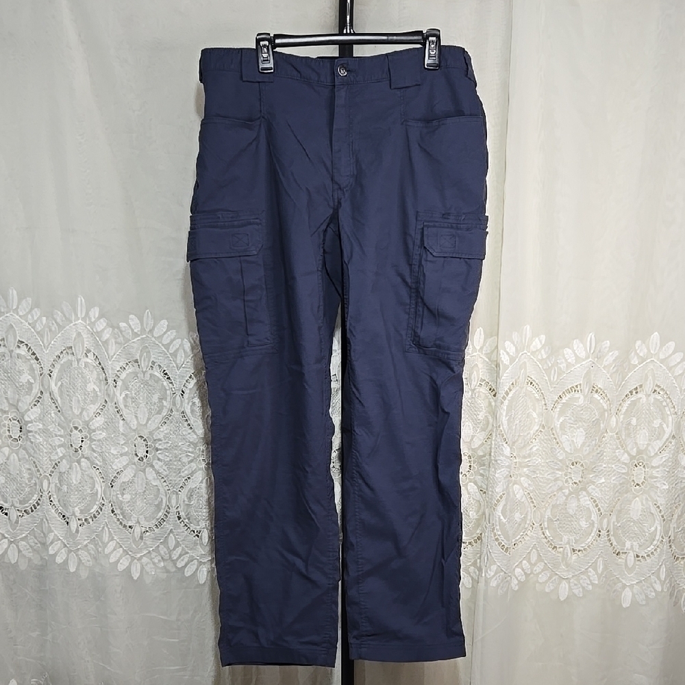 Duluth Trading Co Blue Cargo Pants Sz XL X 31